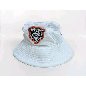 Chicago Bears Bucket Hat White New Era Medium Large Boonie Summer Sun Retro